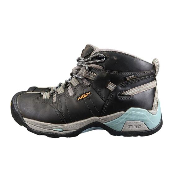 Keen Shoes Womens 11 Boot Work Utility Detroit XT Mid Leather Waterproof Lace Up - Picture 5 of 16